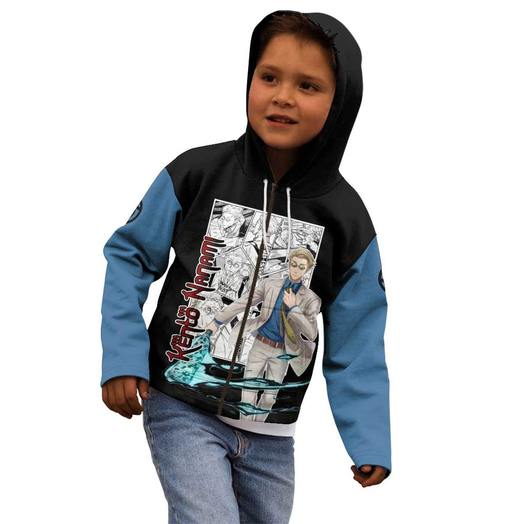 Kento Nanami - Jujusu Kaisen Kid Hoodie Anime Mix Manga Style