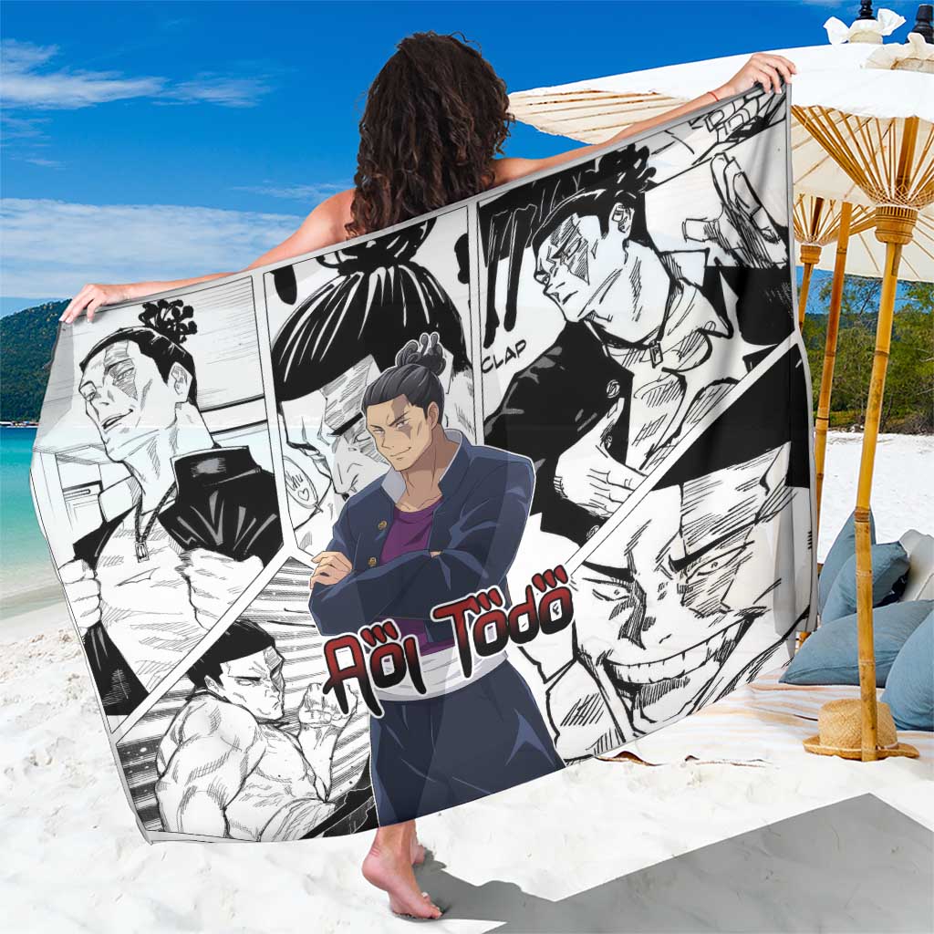 Aoi Todo - Jujutsu Kaisen Sarong Anime Mix Manga Style