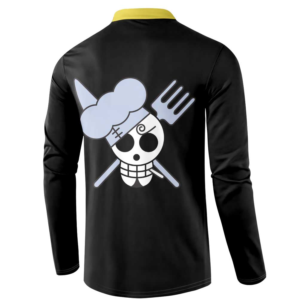 Vinsmoke - Sanji - One Piece Button Sweatshirt Anime Uniform Style