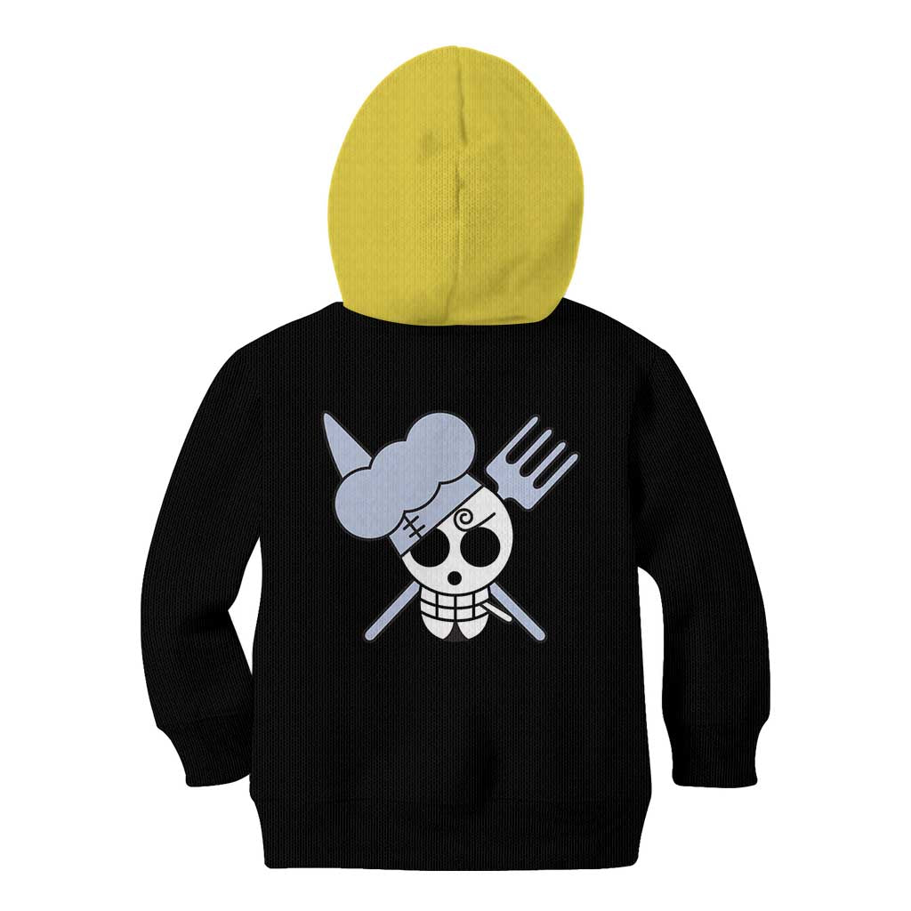 Vinsmoke - Sanji - One Piece Kid Hoodie Anime Uniform Style
