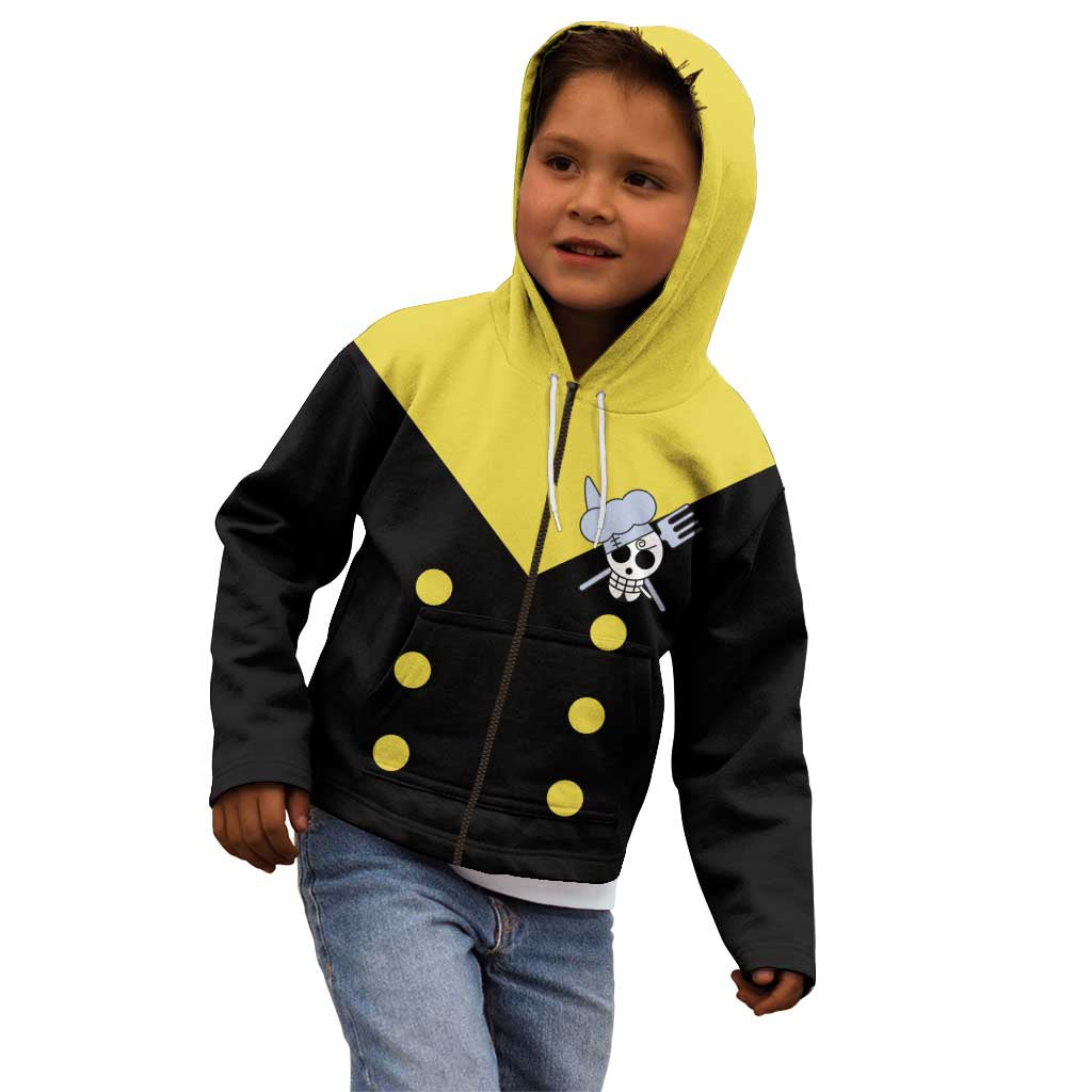 Vinsmoke - Sanji - One Piece Kid Hoodie Anime Uniform Style