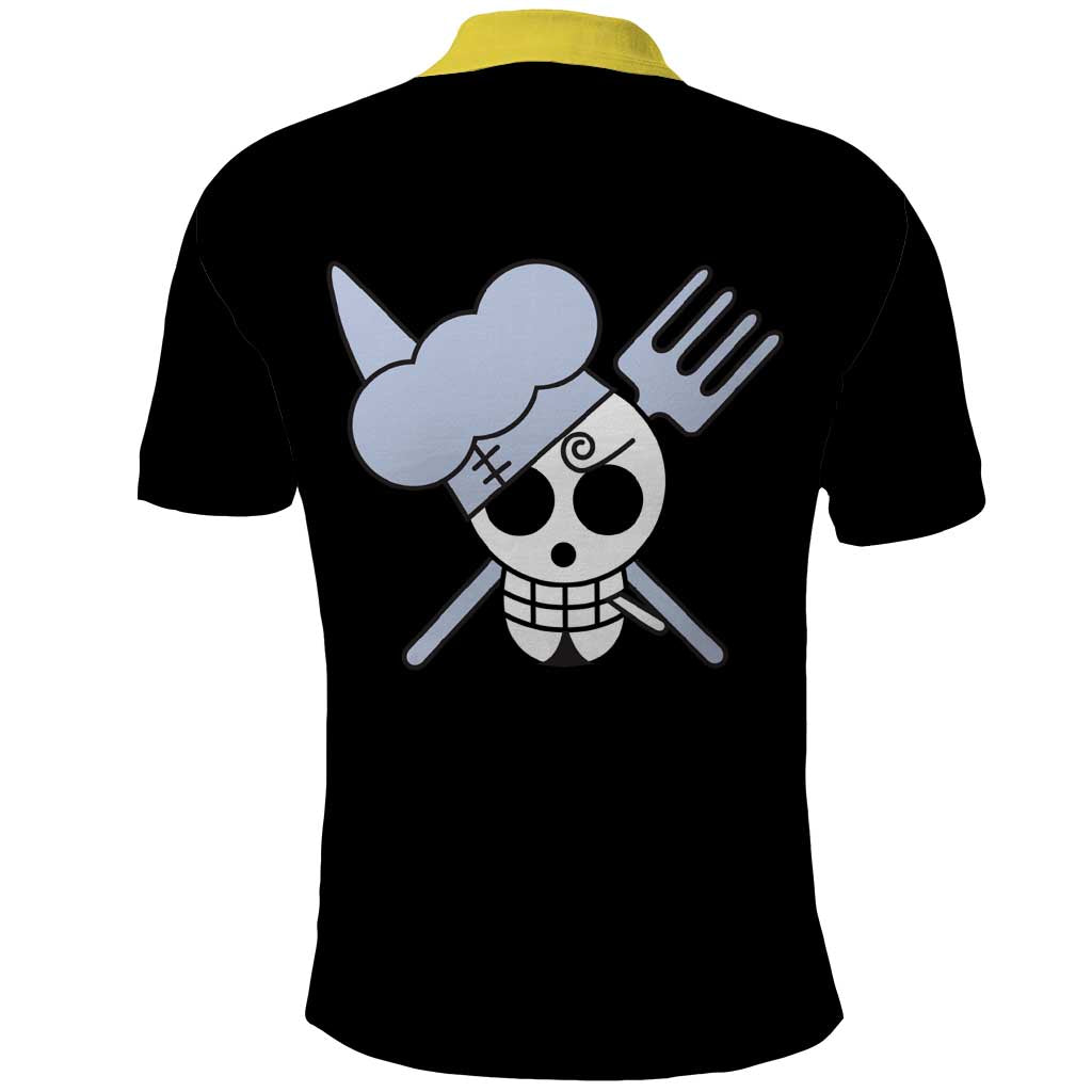 Vinsmoke - Sanji - One Piece Polo Shirt Anime Uniform Style