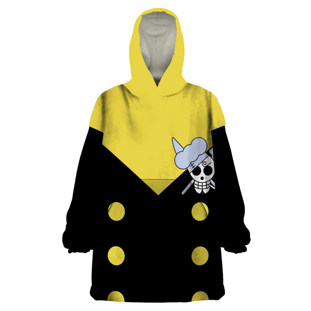 Vinsmoke - Sanji - One Piece Wearable Blanket Hoodie Anime Uniform Style