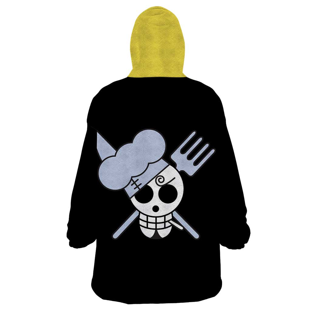 Vinsmoke - Sanji - One Piece Wearable Blanket Hoodie Anime Uniform Style