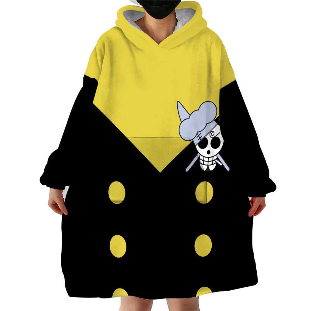 Vinsmoke - Sanji - One Piece Wearable Blanket Hoodie Anime Uniform Style