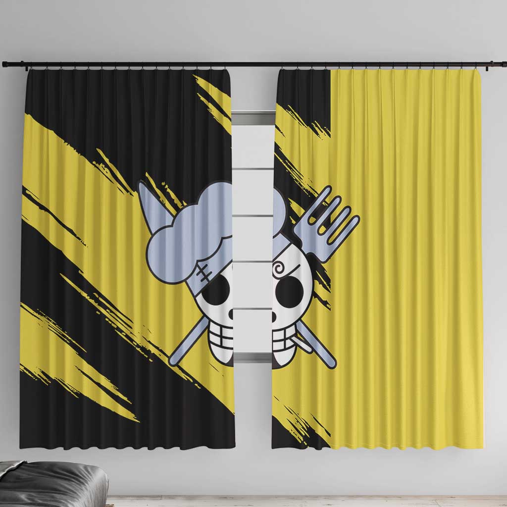 Vinsmoke - Sanji - One Piece Window Curtain Anime Uniform Style