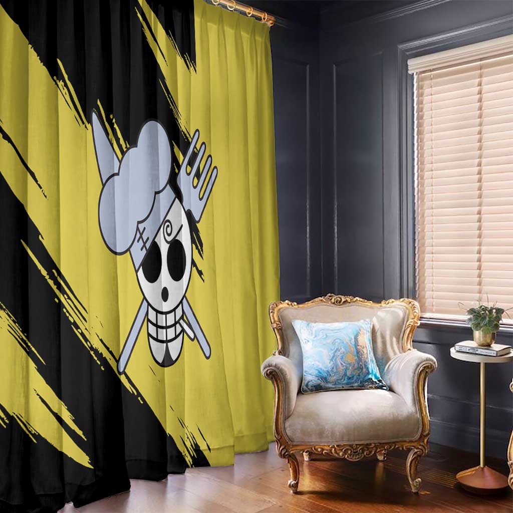 Vinsmoke - Sanji - One Piece Window Curtain Anime Uniform Style