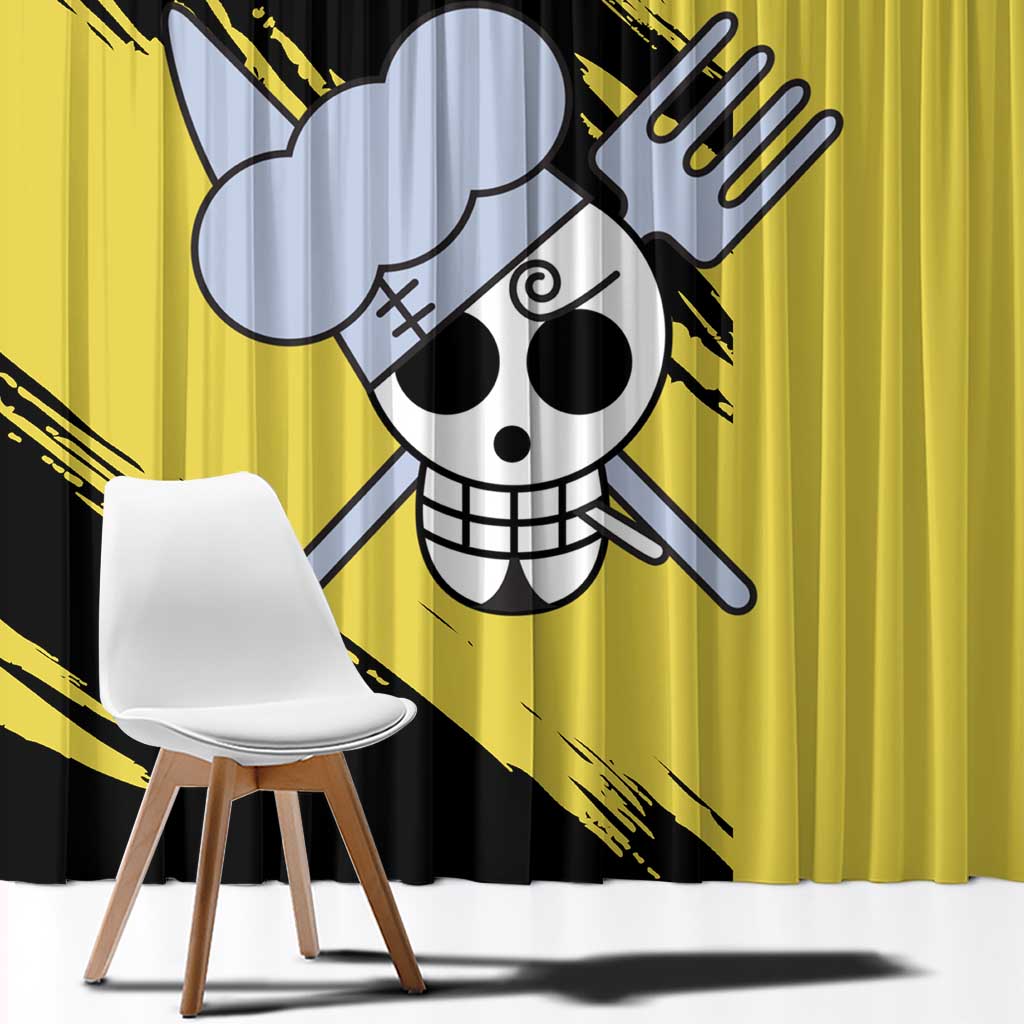 Vinsmoke - Sanji - One Piece Window Curtain Anime Uniform Style