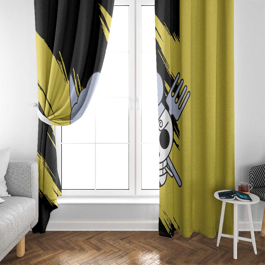 Vinsmoke - Sanji - One Piece Window Curtain Anime Uniform Style