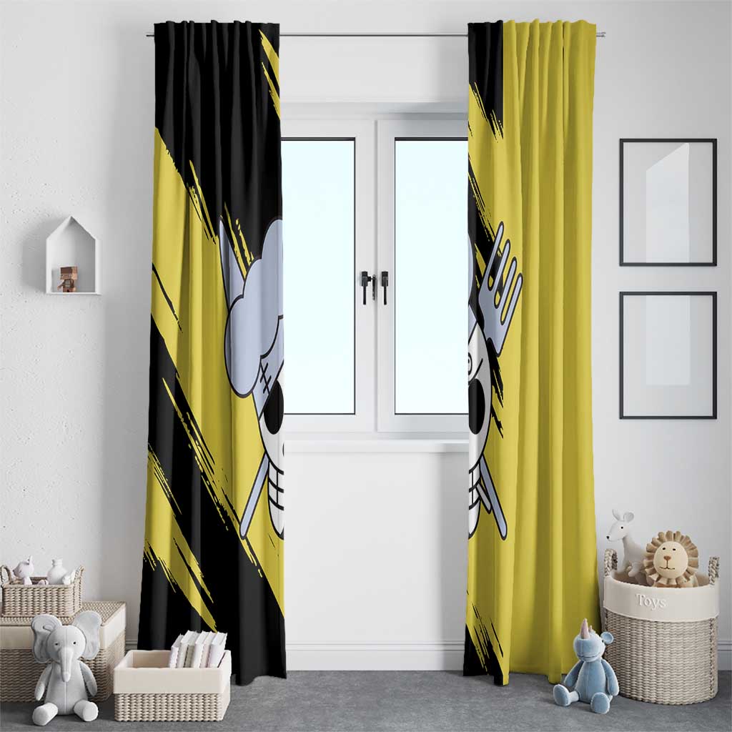 Vinsmoke - Sanji - One Piece Window Curtain Anime Uniform Style