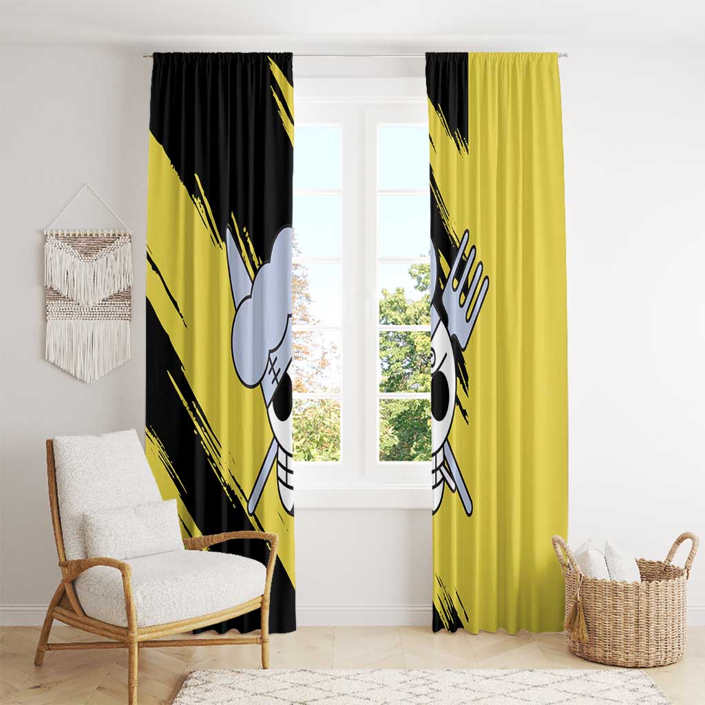Vinsmoke - Sanji - One Piece Window Curtain Anime Uniform Style