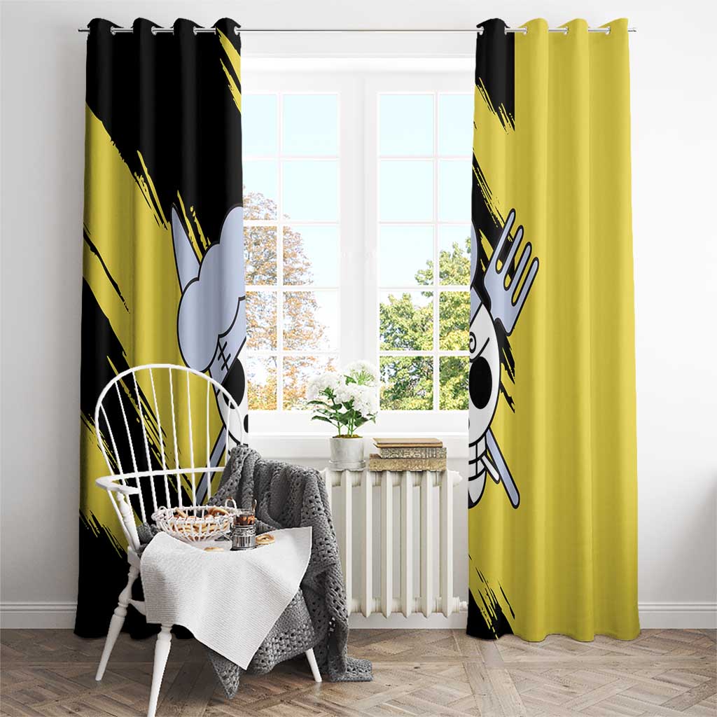Vinsmoke - Sanji - One Piece Window Curtain Anime Uniform Style