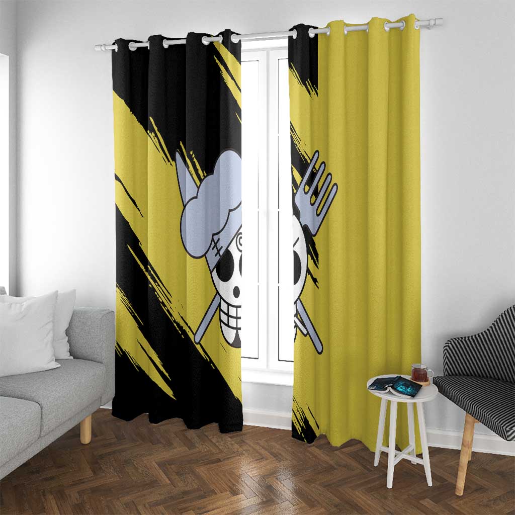Vinsmoke - Sanji - One Piece Window Curtain Anime Uniform Style