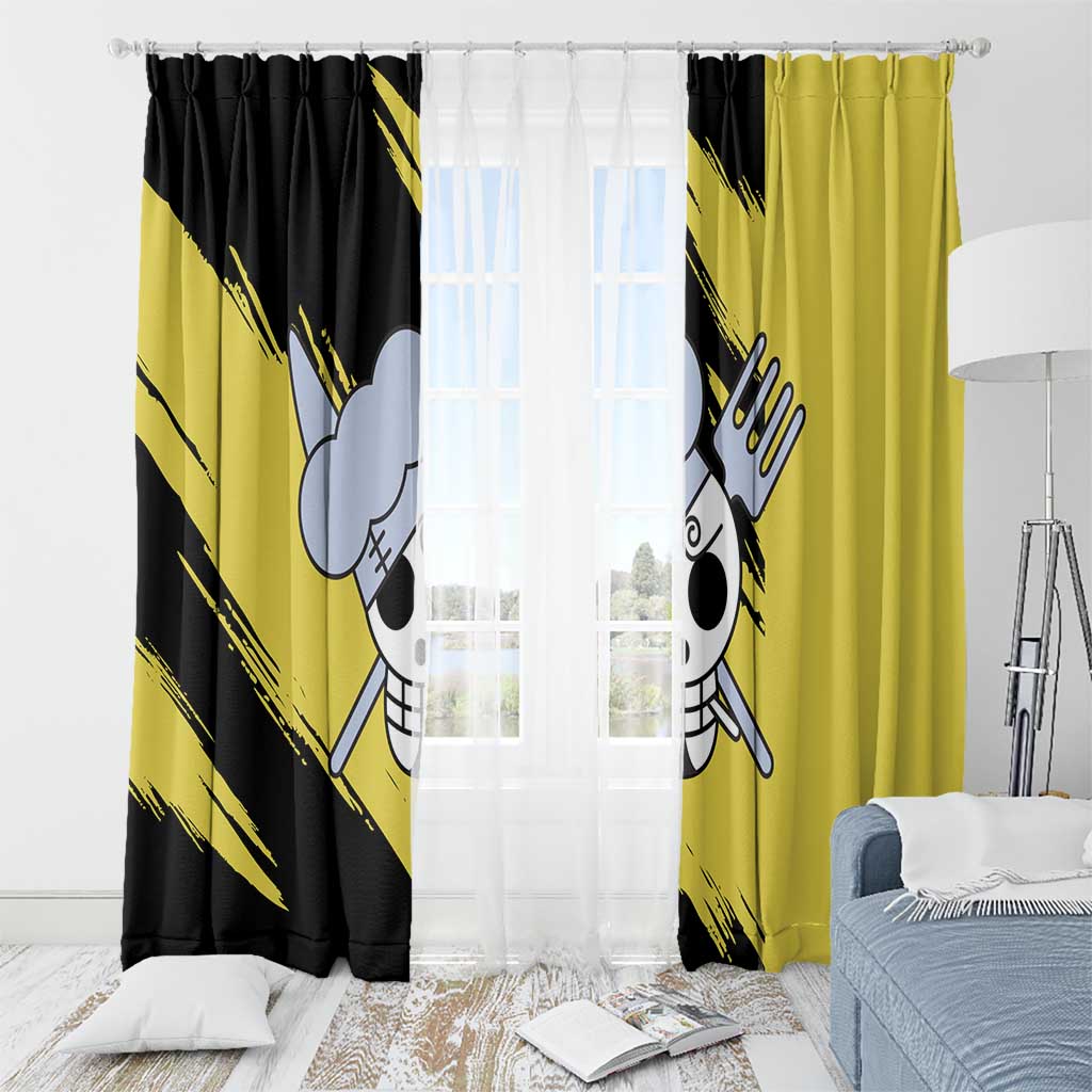 Vinsmoke - Sanji - One Piece Window Curtain Anime Uniform Style