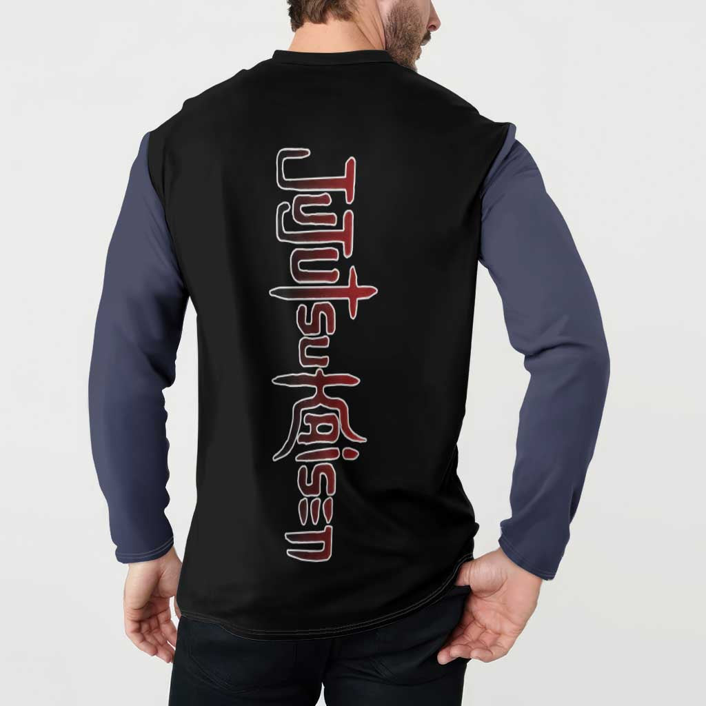 Suguru Geto - Jujutsu Kaisen Button Sweatshirt Anime Mix Manga Style
