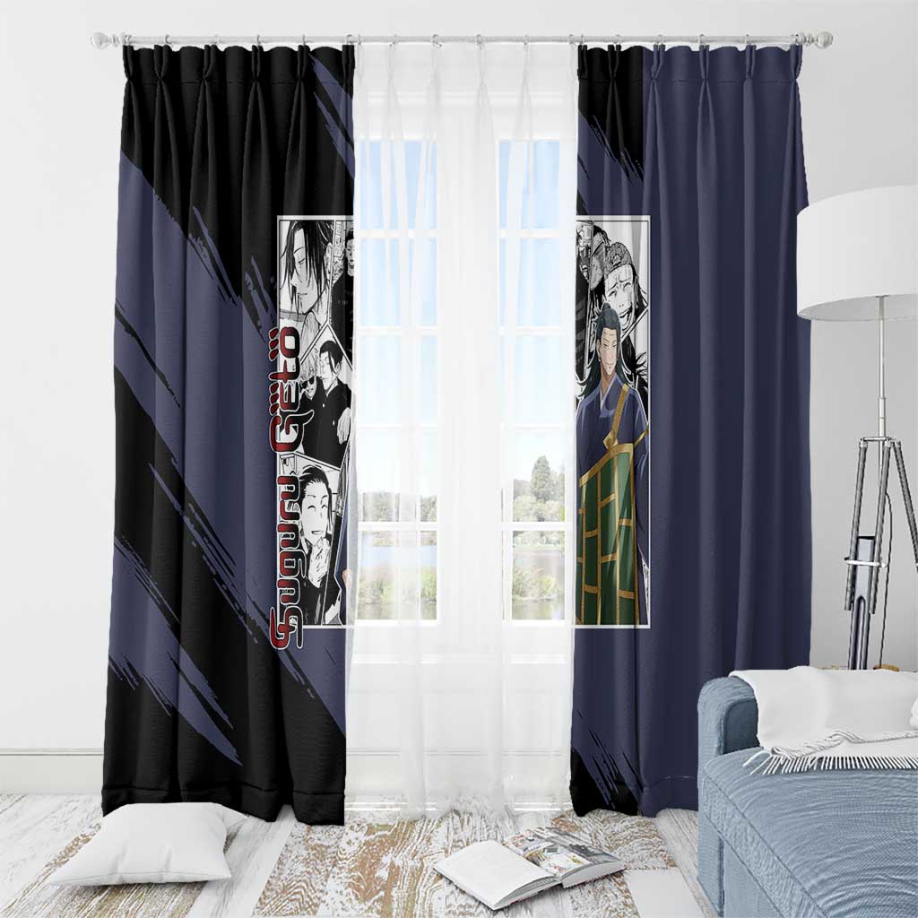 Suguru Geto - Jujutsu Kaisen Window Curtain Anime Mix Manga Style