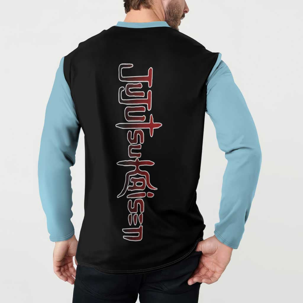 Mahito - Jujutsu Kaisen Button Sweatshirt Anime Mix Manga Style
