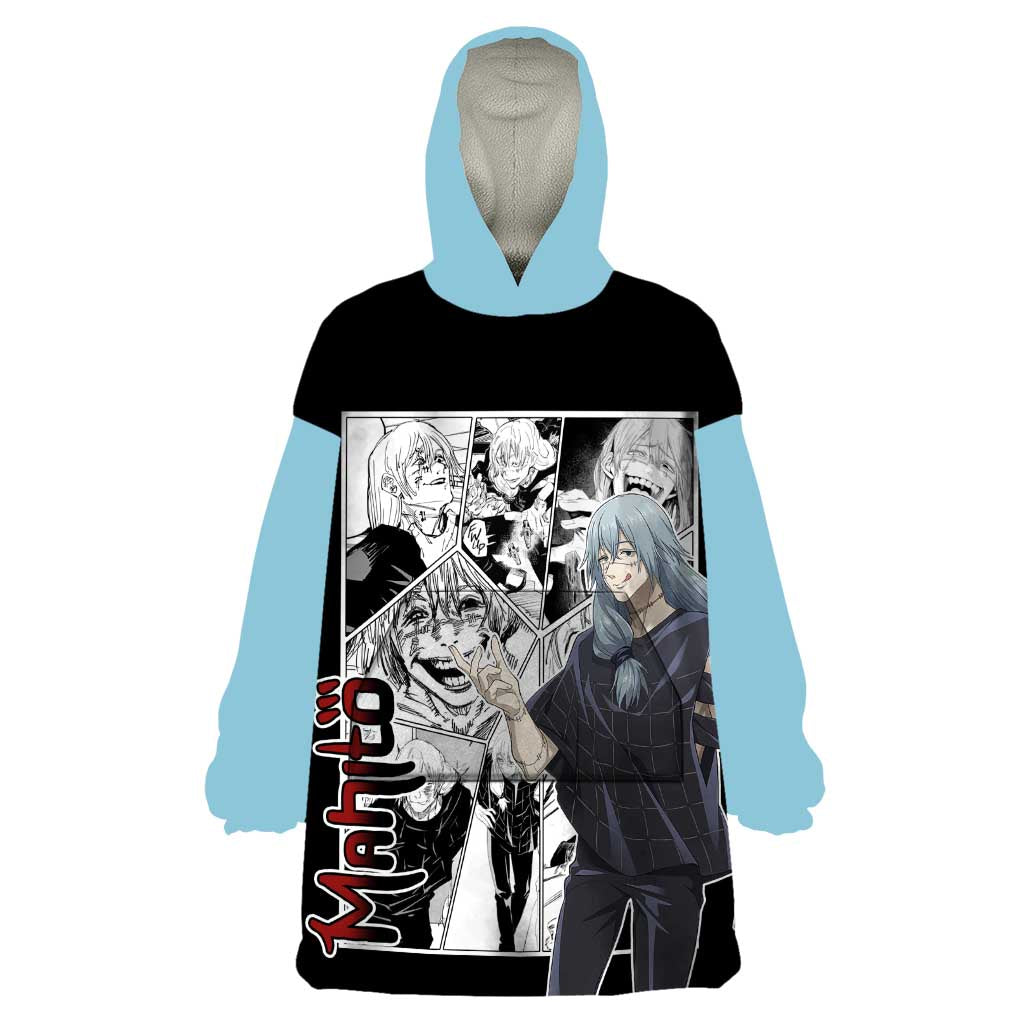 Mahito - Jujutsu Kaisen Wearable Blanket Hoodie Anime Mix Manga Style
