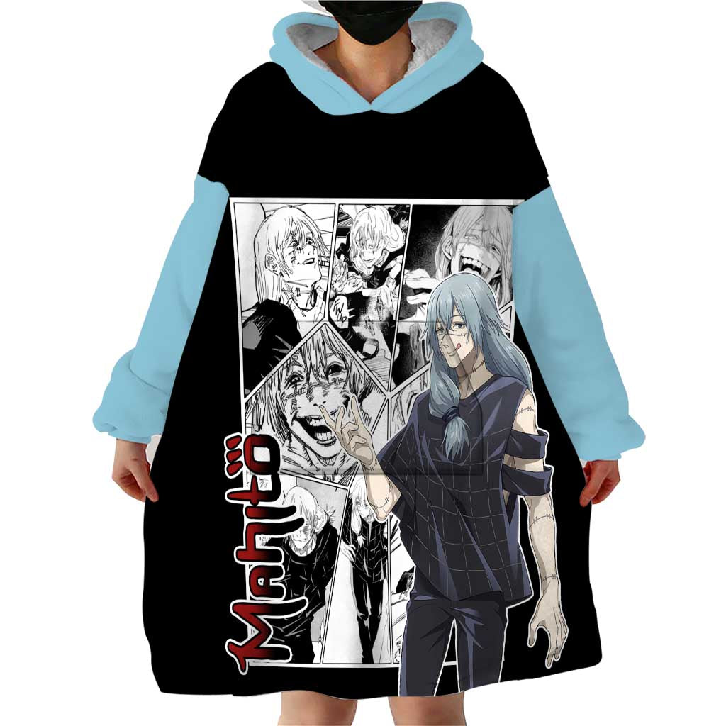 Mahito - Jujutsu Kaisen Wearable Blanket Hoodie Anime Mix Manga Style
