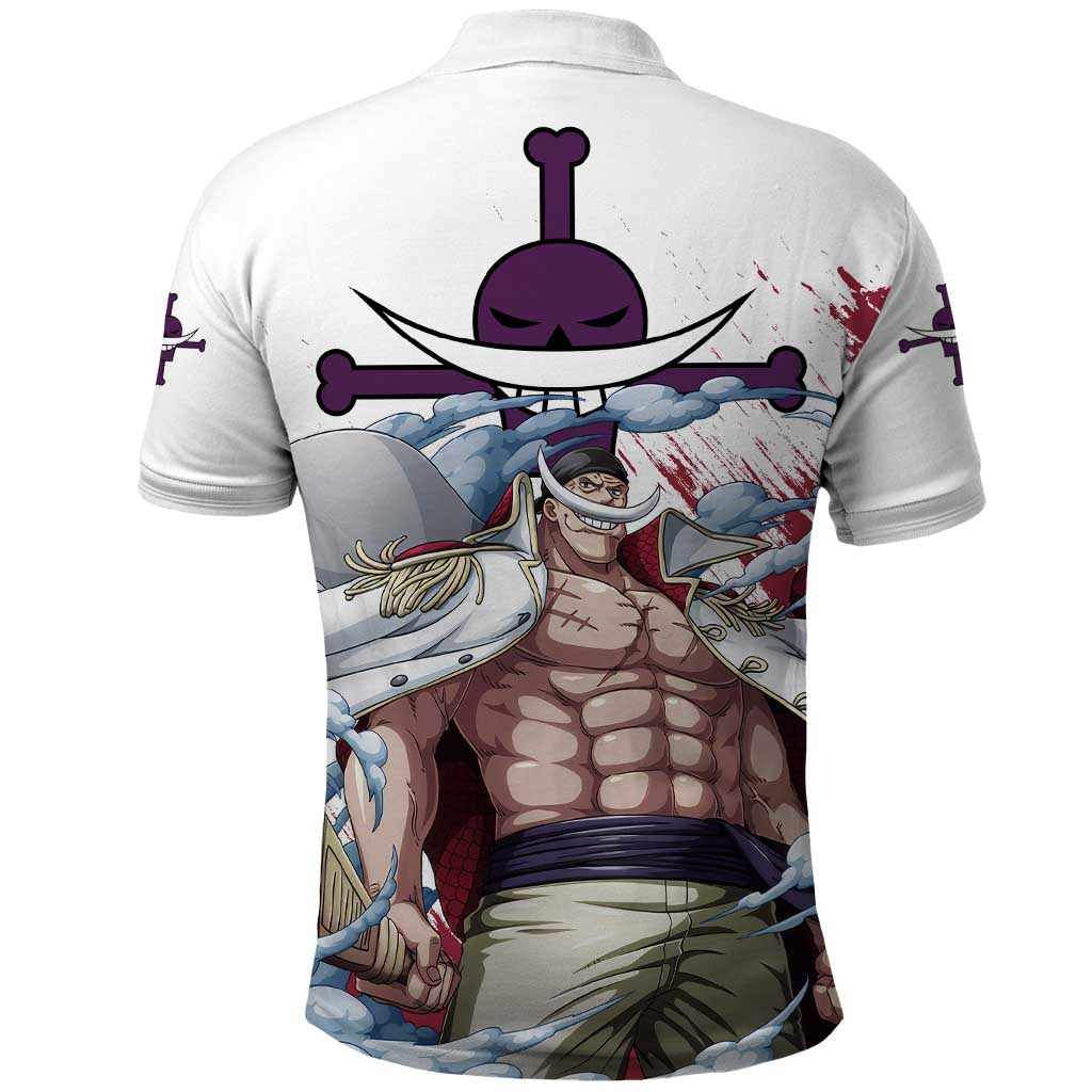 Edward Newgate - One Piece Polo Shirt Anime Style
