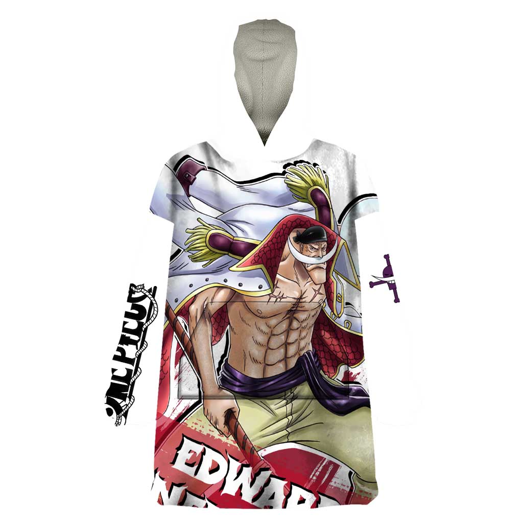 Edward Newgate - One Piece Wearable Blanket Hoodie Anime Style