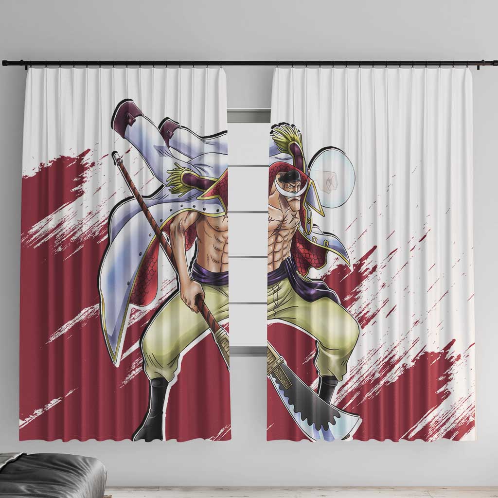 Edward Newgate - One Piece Window Curtain Anime Style