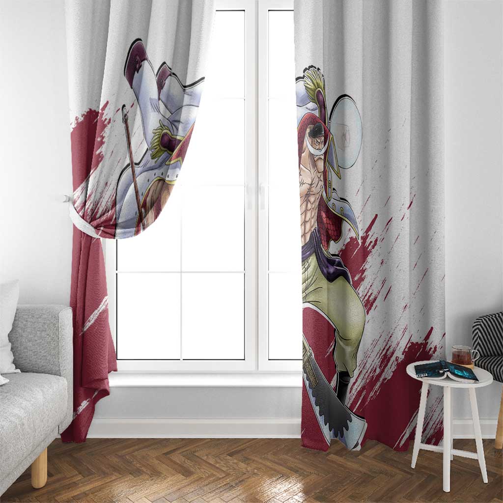 Edward Newgate - One Piece Window Curtain Anime Style