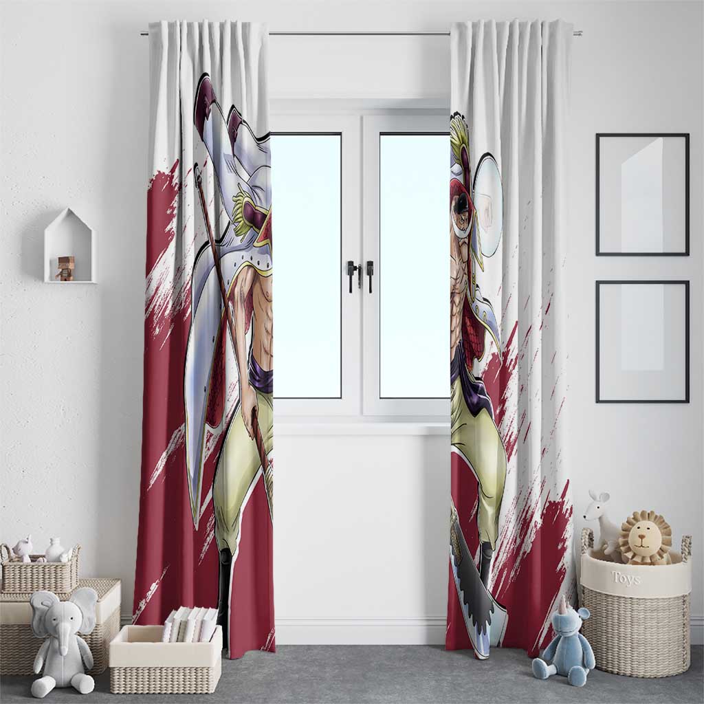 Edward Newgate - One Piece Window Curtain Anime Style