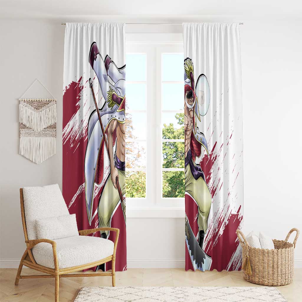 Edward Newgate - One Piece Window Curtain Anime Style