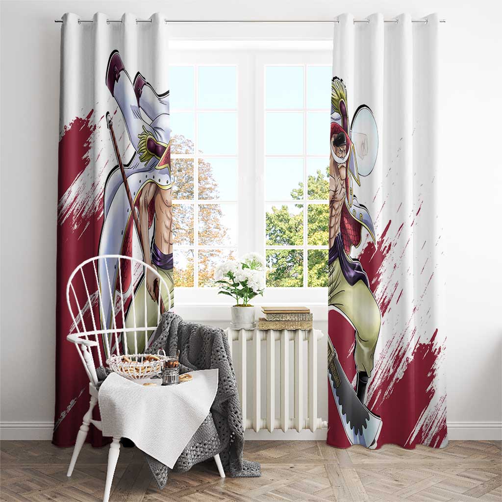 Edward Newgate - One Piece Window Curtain Anime Style