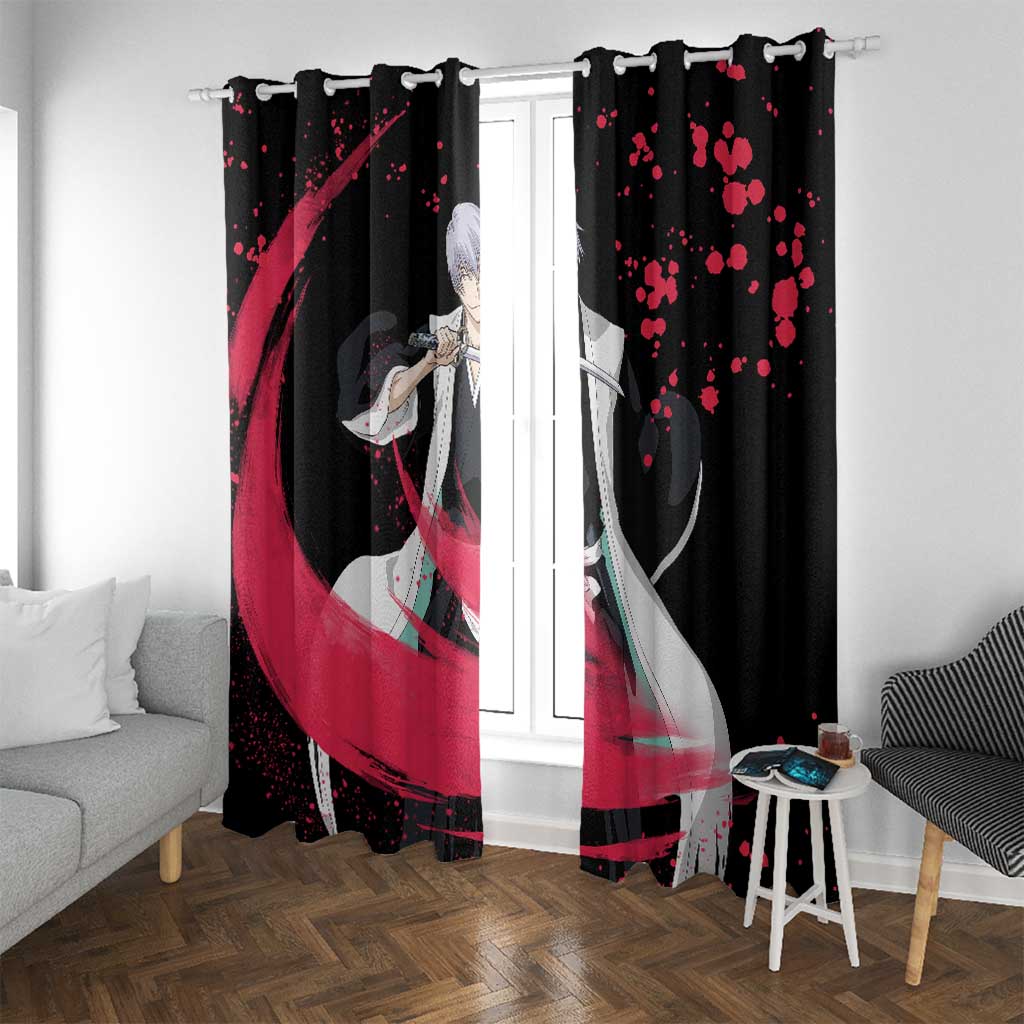 Gin Ichimaru - Bleach Window Curtain Anime Style