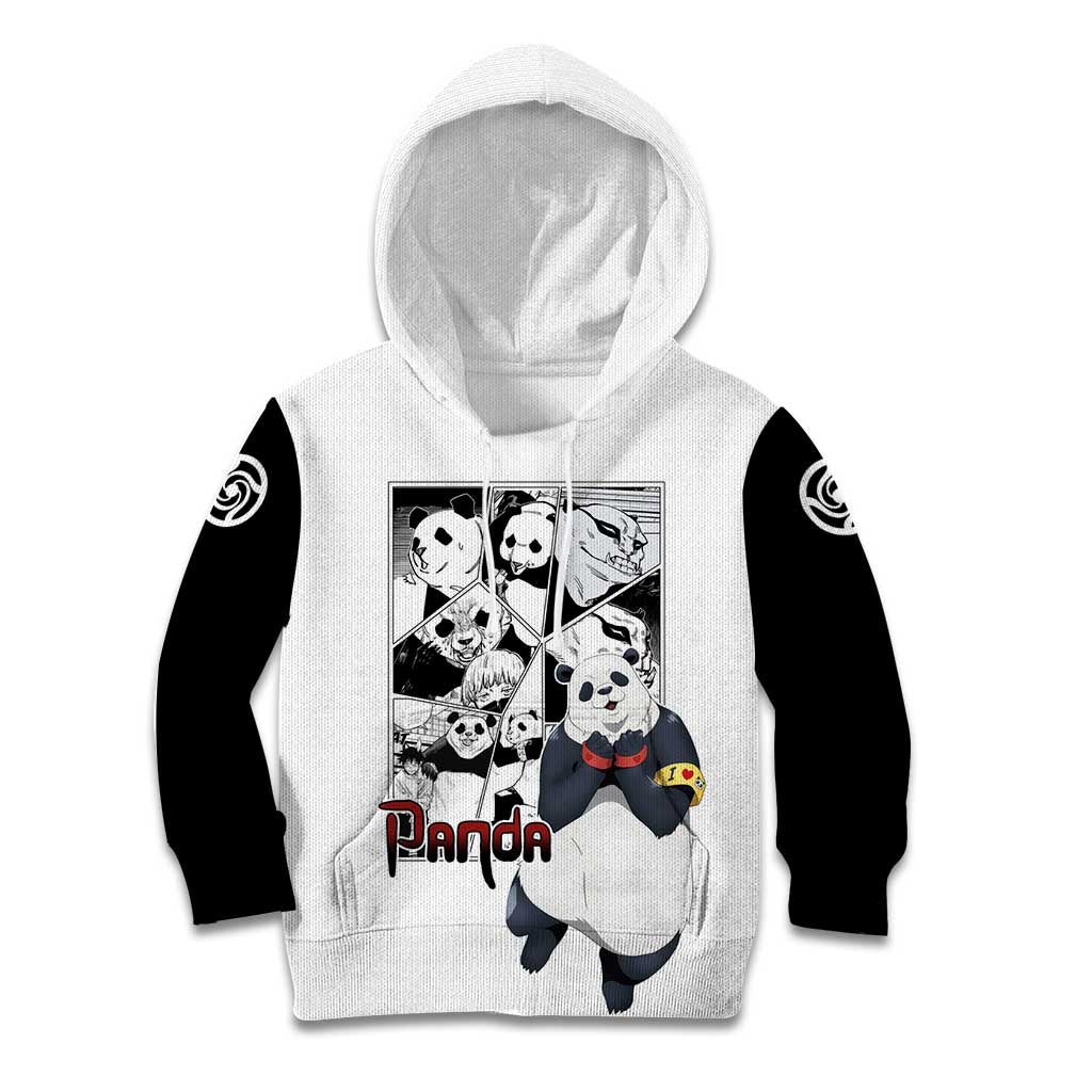 Panda - Jujutsu Kaisen Kid Hoodie Anime Mix Manga Style