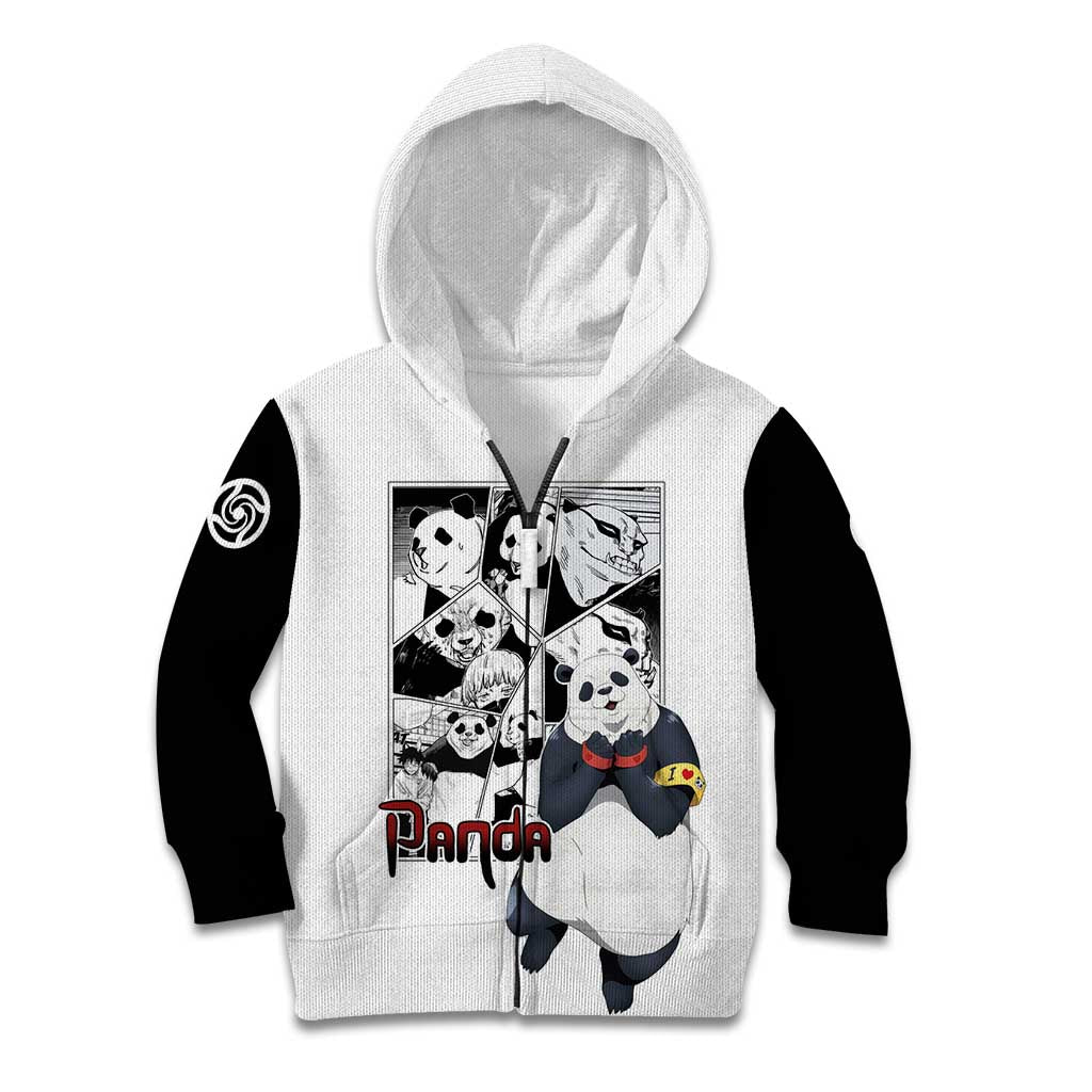 Panda - Jujutsu Kaisen Kid Hoodie Anime Mix Manga Style