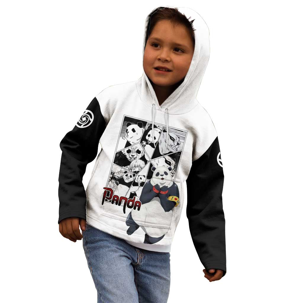 Panda - Jujutsu Kaisen Kid Hoodie Anime Mix Manga Style