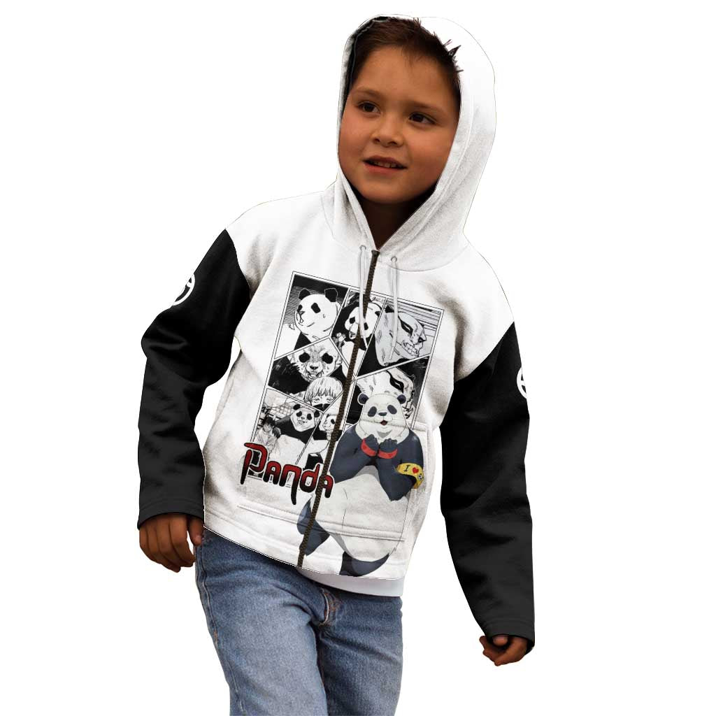 Panda - Jujutsu Kaisen Kid Hoodie Anime Mix Manga Style