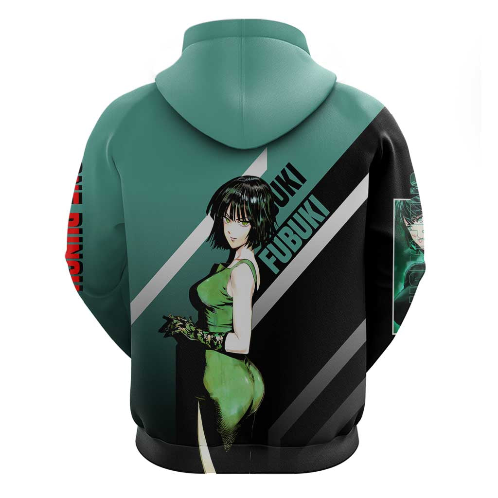 Fubuki One Punch Man Hoodie with Psychic Powers and Stylish Battle Pose Design - The Mazicc
