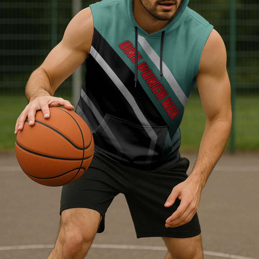 Fubuki One Punch Man Sleeveless Hoodie with Psychic Powers and Stylish Battle Pose Design - The Mazicc