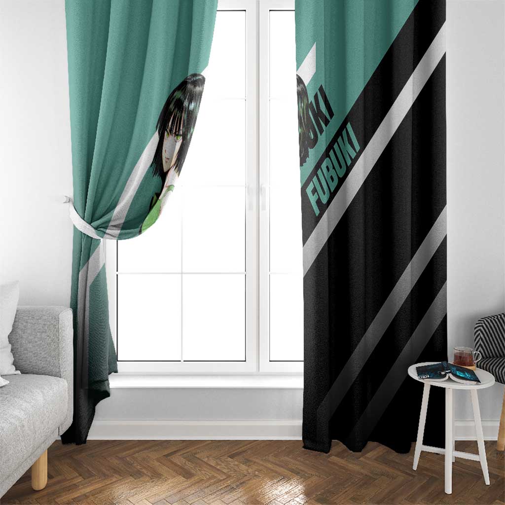 Fubuki One Punch Man Window Curtain with Psychic Powers and Stylish Battle Pose Design - The Mazicc