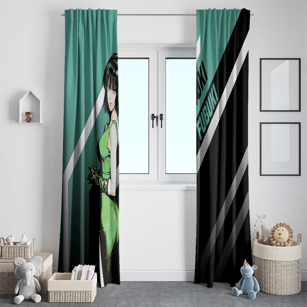 Fubuki One Punch Man Window Curtain with Psychic Powers and Stylish Battle Pose Design - The Mazicc