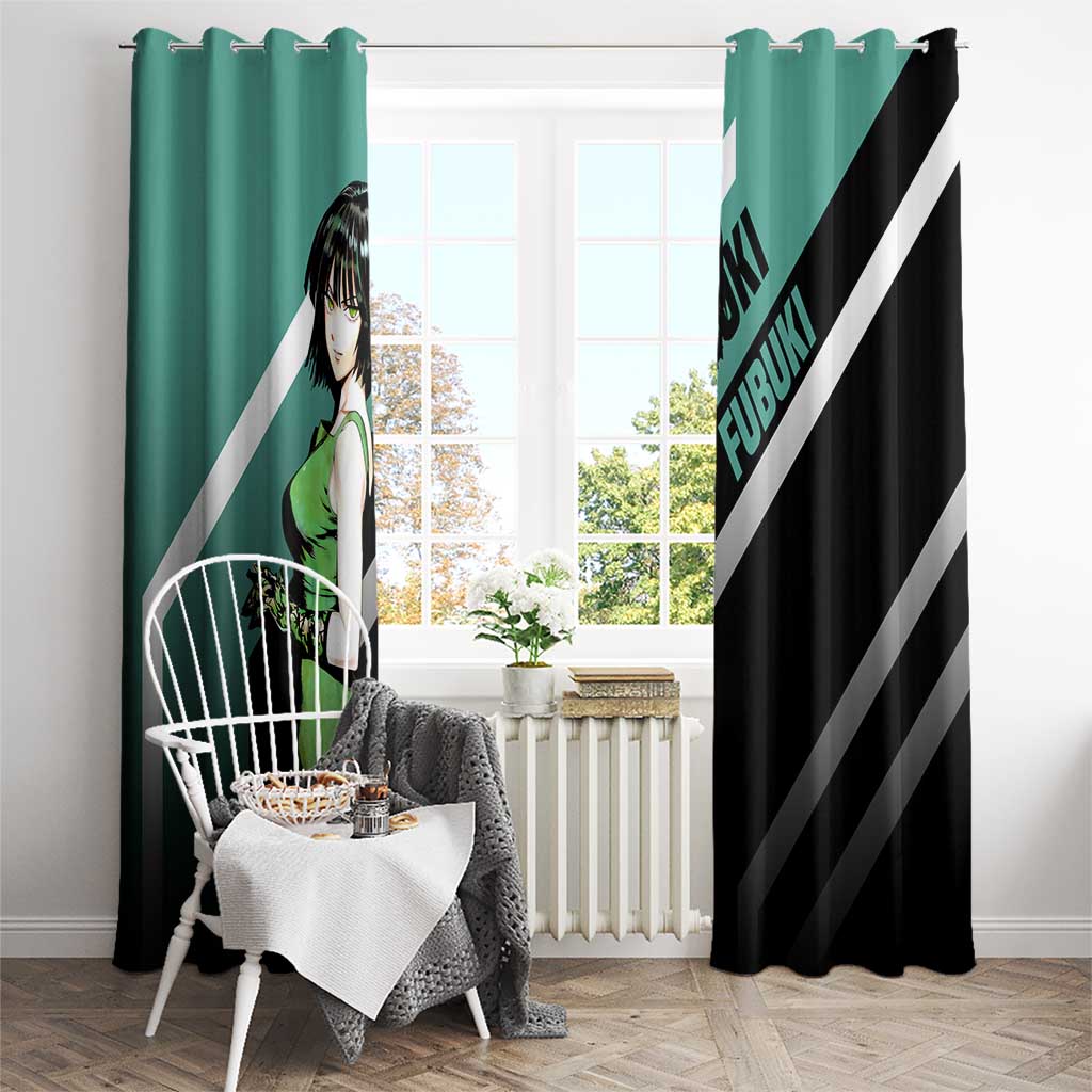 Fubuki One Punch Man Window Curtain with Psychic Powers and Stylish Battle Pose Design - The Mazicc