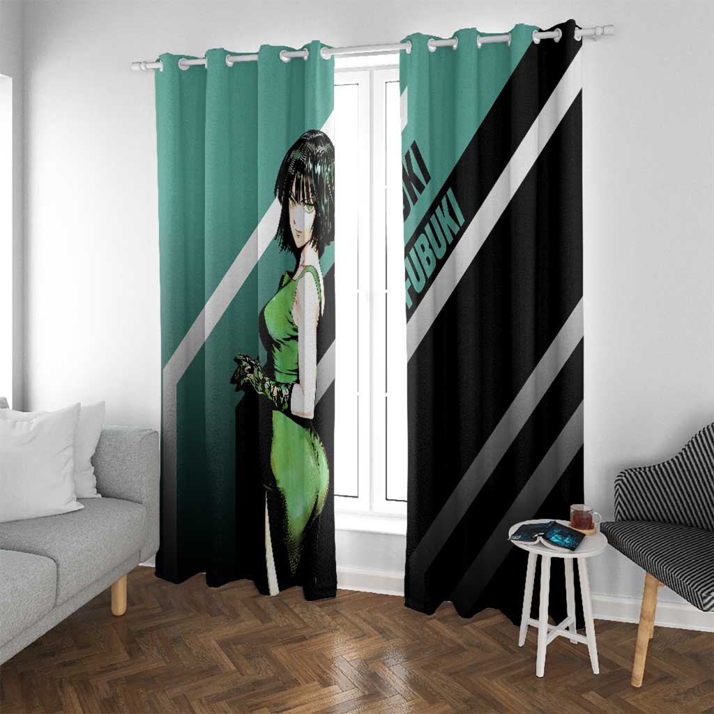 Fubuki One Punch Man Window Curtain with Psychic Powers and Stylish Battle Pose Design - The Mazicc