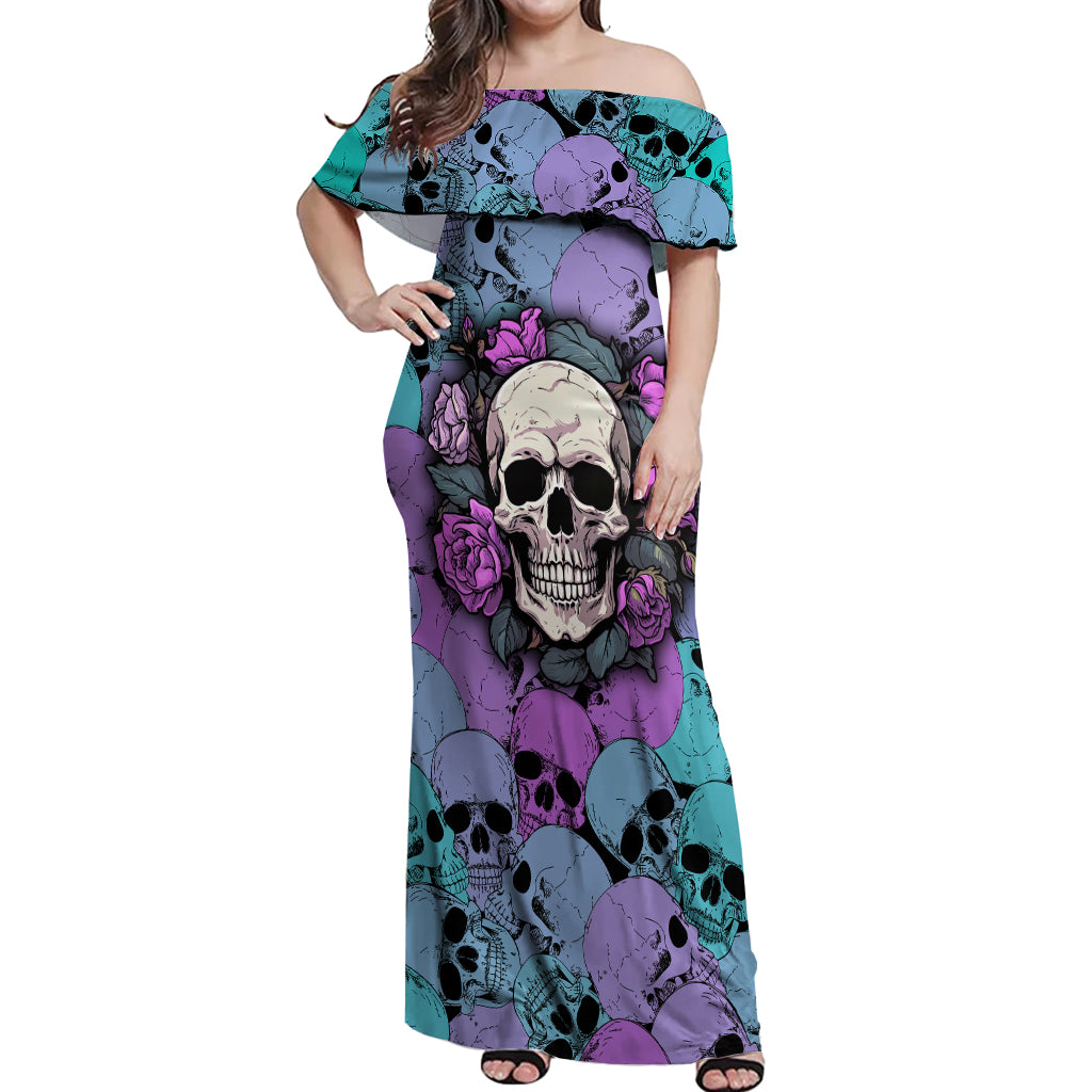 skull-pattern-off-shoulder-maxi-dress-your-are-not-hard-to-love