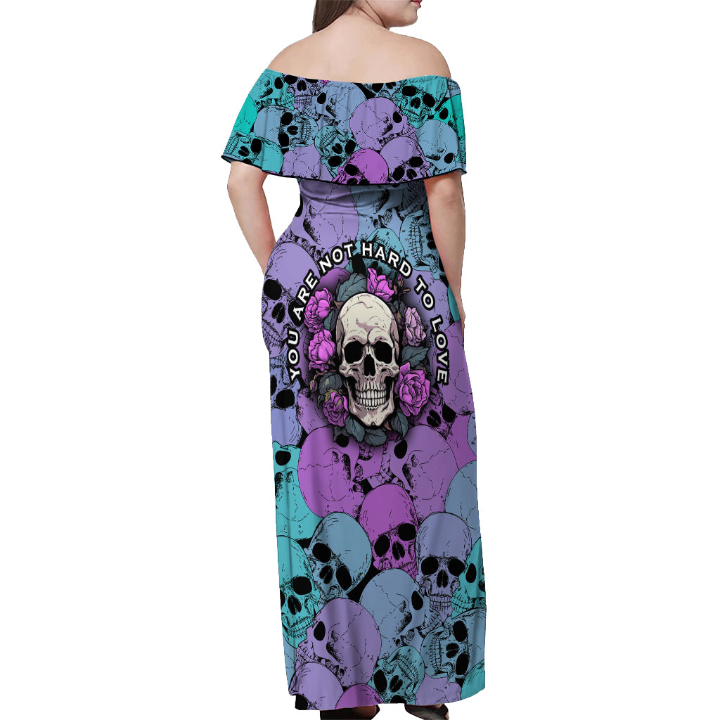 skull-pattern-off-shoulder-maxi-dress-your-are-not-hard-to-love