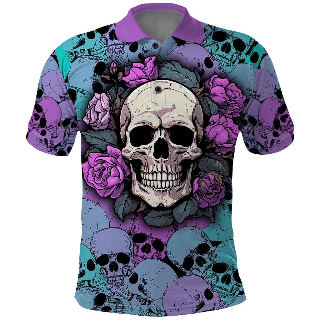 skull-pattern-polo-shirt-your-are-not-hard-to-love