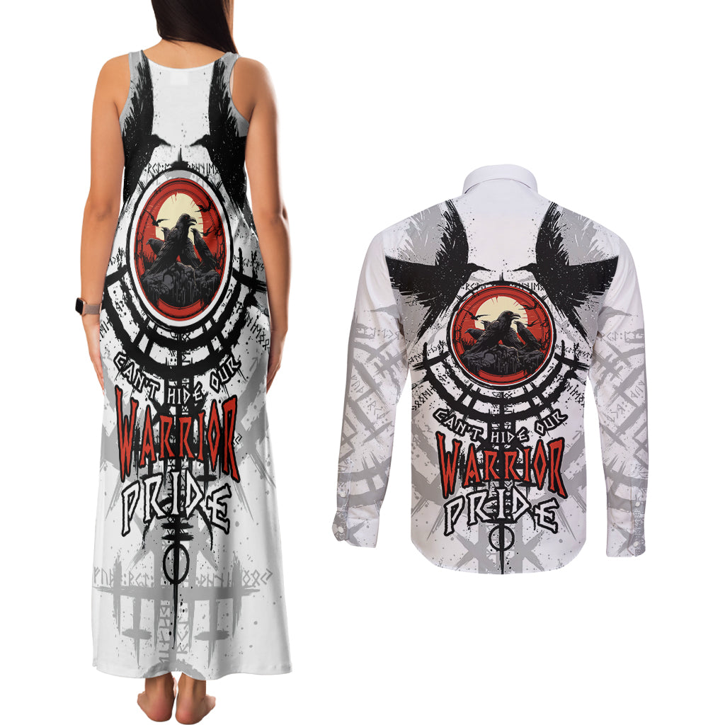 viking-ravens-couples-matching-tank-maxi-dress-and-long-sleeve-button-shirts-cant-hide-our-warrior-pride