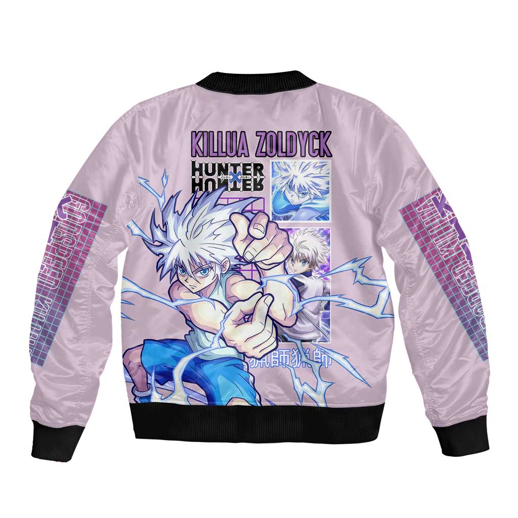 Killua Zoldyck V3 Hunter x Hunter Bomber Jacket Anime Style