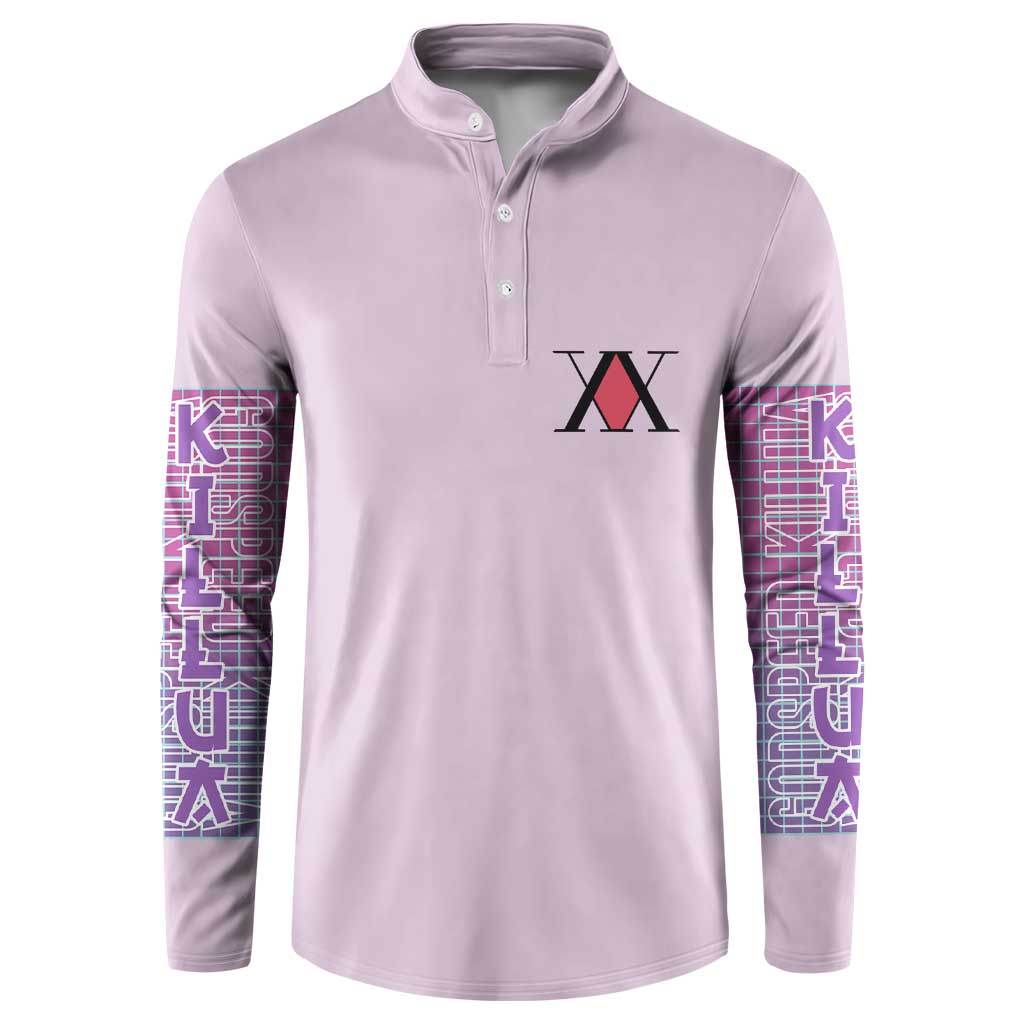 Killua Zoldyck V3 Hunter x Hunter Button Sweatshirt Anime Style