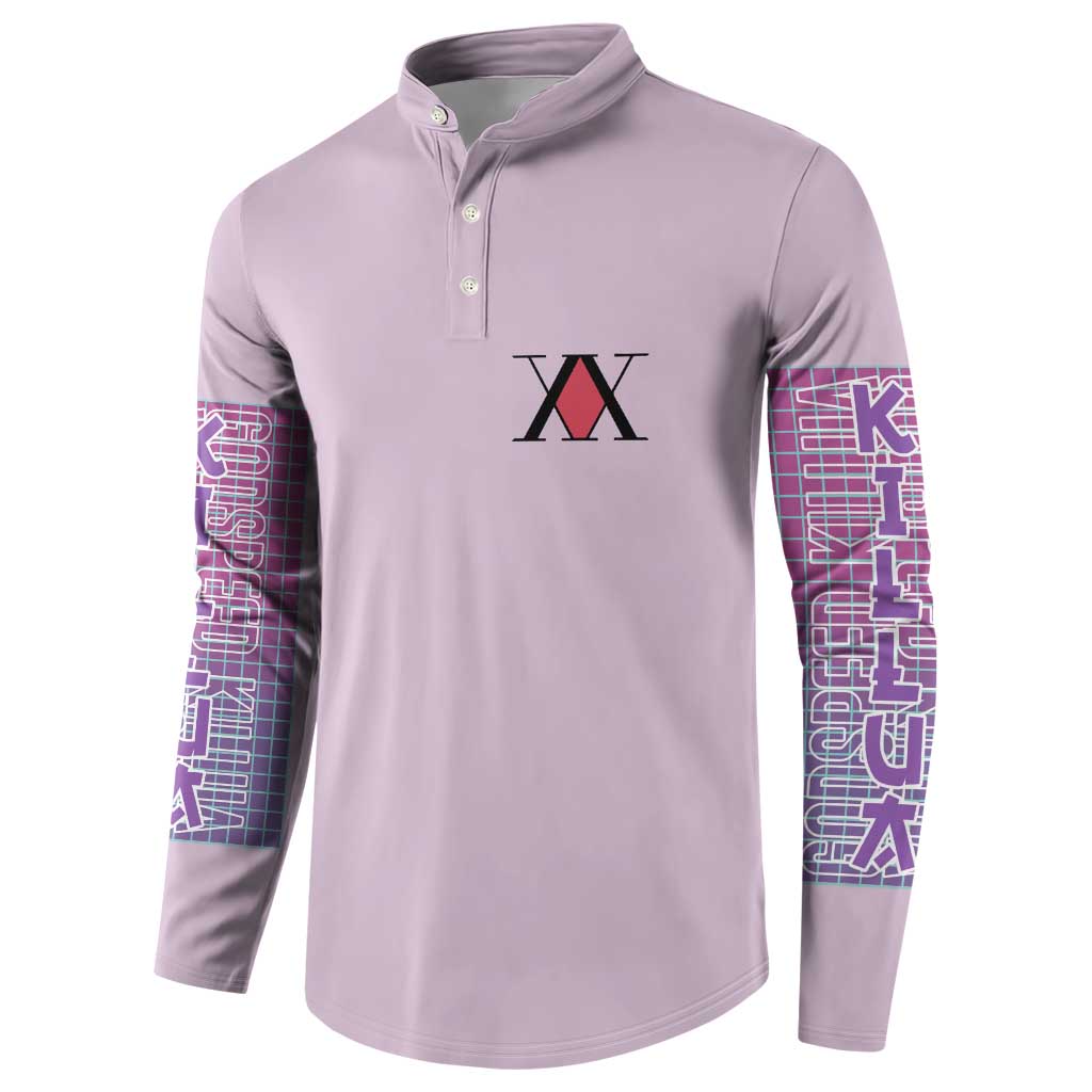 Killua Zoldyck V3 Hunter x Hunter Button Sweatshirt Anime Style