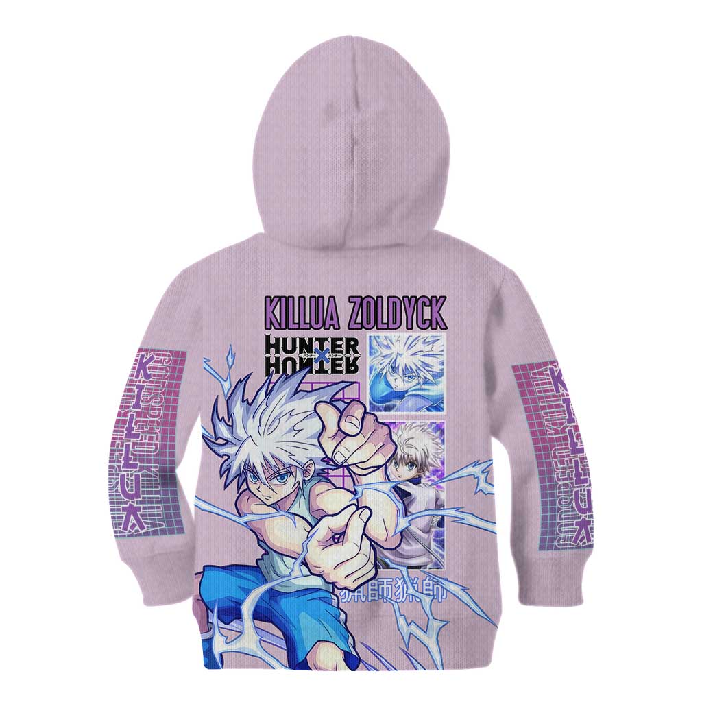 Killua Zoldyck V3 Hunter x Hunter Kid Hoodie Anime Style