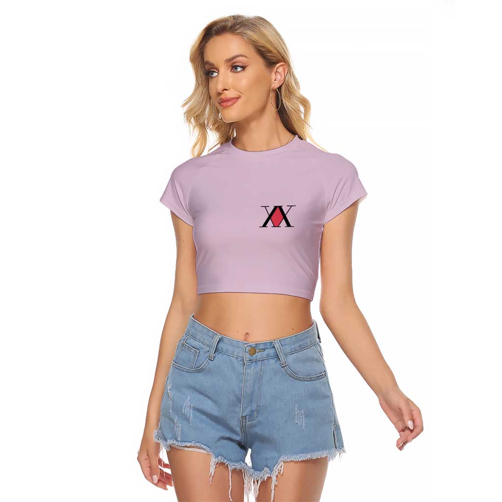 Killua Zoldyck V3 Hunter x Hunter Raglan Cropped T Shirt Anime Style